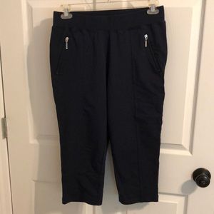 🆕 Christopher Banks navy capris skimmers M medium brand new, no tags.